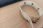 NO TARIFFS Vintage 9Ct Gold Filled Bracelet Bangle with Chain